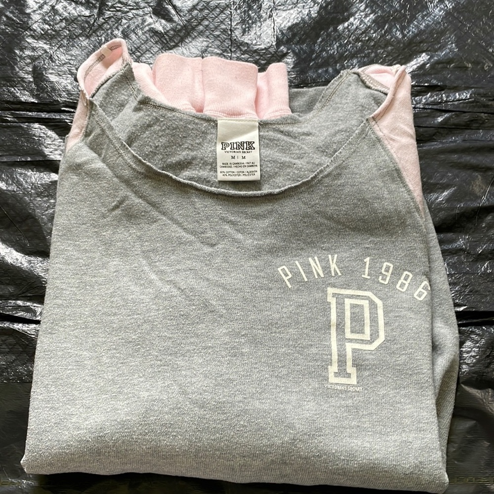 Pink Victoria Secret Sweatshirt